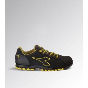 Zapatillas de baloncesto Diadora Beat Da2 Low S3S Fo Hro Sr negras con suela antideslizante y protección de talón de TPU, talla 43 - Product Image 1