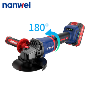 מטחנת זווית אלחוטית חדשה 125 מ\"מ 9800 סיבובים לדקה, מכונת חיתוך ללא פחמים, תמיכה ב-OEM - Product Image 5