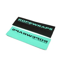Etiquetas para ropa con logotipo personalizado de marca, cuello central, poliéster, tela tejida de Damasco