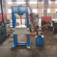 Presse hydraulique à portique en H 63T, presse hydraulique manuelle d'atelier