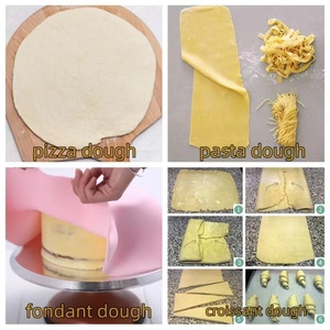 Máquina Comercial de Acero Inoxidable APD40B de 15 Pulgadas para Hacer Masa de <span class=keywords><strong>Pizza</strong></span> Semiautomática, Prensa y Formadora de <span class=keywords><strong>Pizza</strong></span> de Sobremesa - Product Image 4