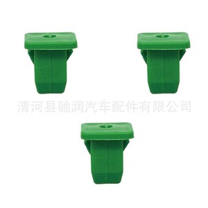 Universal Automotive Bumper <b>Plastic</b> Nut And Screw Holder Green Car Buckle For Replace Repair 19mm Square <b>Block</b> - Product Image 4