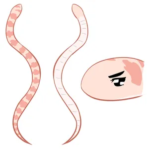 Cute Cool Pink Snake Bedroom Decoration Custom Plush Animal Toy Make Your Design Accompany You To Sleep
