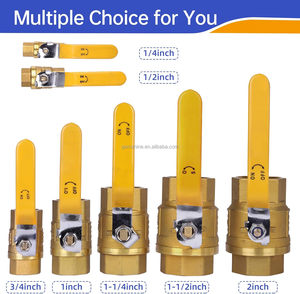 Vanne à boisseau flottant industrielle en alliage de bronze PN25 pour applications marines, extrémités filetées, vanne à boisseau flottant à passage plein - Product Image 5