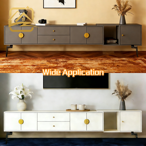 Modern l-shaped brass <b>leg</b> Gold and black finish metal Home office <b>sofa</b> <b>legs</b> L-shaped brass furniture - Product Image 5