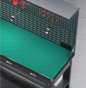 다기능 저장 캐비닛 도구 캐비닛 작업대 차고 다목적 냉간 압연 강판 작업대 - Product Image 5