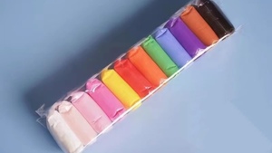 Ensemble de <span class=keywords><strong>pâte</strong></span> <span class=keywords><strong>à</strong></span> <span class=keywords><strong>modeler</strong></span> <span class=keywords><strong>à</strong></span> séchage <span class=keywords><strong>à</strong></span> l'air de qualité supérieure, 24 couleurs, non toxique, super légère, <span class=keywords><strong>pâte</strong></span> <span class=keywords><strong>à</strong></span> <span class=keywords><strong>modeler</strong></span> en plastique, marque SIWEI, design personnalisé, <span class=keywords><strong>maternelle</strong></span> - Product Image 2