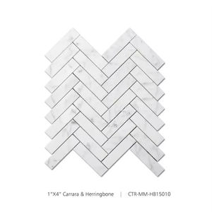 Centurymosaic toptan Carrara mermer mozaik çini mutfak ve banyo için - Product Image 5