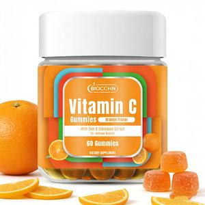 Gomitas de Vitamina C para el Cuidado de la Piel y el Sistema Inmunitario con Zinc y Saúco, 1000 mg, Suplementos Masticables Orgánicos para Hombres y Mujeres, Energía - Product Image 1