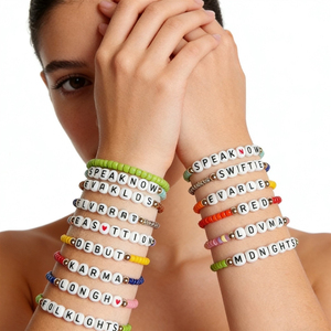 Collar <span class=keywords><strong>de</strong></span> Cuentas <span class=keywords><strong>de</strong></span> Arcilla Suave Estilo Bohemio con Patrón <span class=keywords><strong>de</strong></span> Corazones <span class=keywords><strong>de</strong></span> la Amistad, Estilo Europeo y Americano, <span class=keywords><strong>de</strong></span> Venta Caliente Transfronteriza - Product Image 2