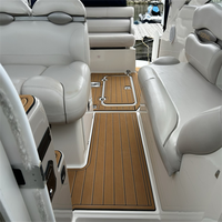 Plateforme de bain et tapis de cockpit pour bateau Doral Monticello 250 SE 2004-2006, revêtement de pont en EVA imitation teck, SeaDek MarineMat Gatorstep Style, adhésif