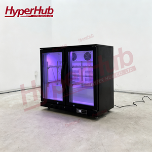 Hot bán làm mát không khí mini bar tủ lạnh thanh lịch dưới truy cập cửa kính hiển thị nhỏ gọn Cooler cho rượu vang đồ uống sử dụng - Product Image 1