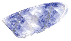 <span class=keywords><strong>Kaiten</strong></span> ถาดพลาสติกแบบใช้แล้วทิ้งเรือซูชิญี่ปุ่นแบบ JY-87101ลายนูน - Product Image 4