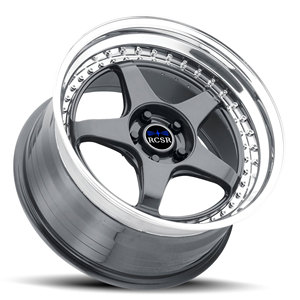 Nouvelles jantes en alliage forgé RCSR de 22, 24, 26 pouces, à cinq branches, avec lèvre polie, en 2/3 pièces, 5x112, 5x120, 5x114.3 pour voitures particulières - Product Image 5