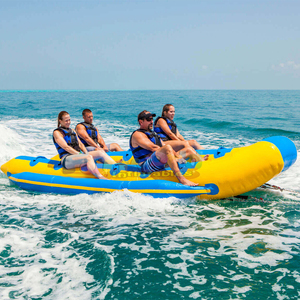 Équipement aquatique commercial de qualité supérieure pour l'extérieur, tubes pliables et remorquables, jeux aquatiques, banane gonflable. - Product Image 4