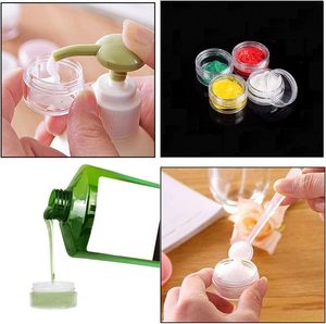บรรจุภัณฑ์เครื่องสำอางแบบกระปุกขนาดเล็ก OEM PS Mini Jar ตัวอย่างบรรจุภัณฑ์ ขวดกระปุกเล็ก - Product Image 3