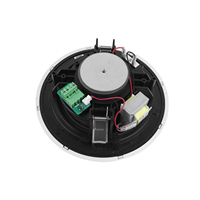 Haut-parleur de plafond marin de 6 pouces avec entrée scellée et fusible thermique pour ligne 100V, idéal pour les navires commerciaux et les systèmes de sonorisation (PA)