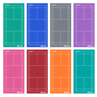 Indoor Synthetischer Badminton boden Vinyl PVC Court Bodenbelag Holz Sport boden Teppich Gummi matte BWF Approved Court