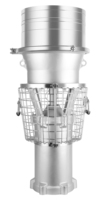 Pompe submersible à aimant permanent en alliage d'aluminium léger QB1000-20-85 pour le contrôle des inondations, services OEM disponibles, sortie DN300