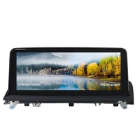 Lecteur audio de voiture Android 14 portable avec navigation GPS, écran 10,25 pouces, 8 cœurs, 8+128 Go, amplificateur OBD2 pour BMW X5 E70 X6 E71