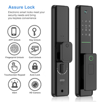 Cerradura Inteligente Electrónica para Puerta con Cámara, Control Remoto por Aplicación Tuya, Wi-Fi, Modelo EY-312, Compatible con Puertas de Madera para Uso Doméstico, Acceso por Código NFC