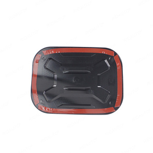 Capa Protetora Fosca Preta para Tanque de Combustível Hilux Travo 2026 Overland Trim - Adesivo de Proteção e Decoração para Porta - Acessórios Automotivos - Product Image 3