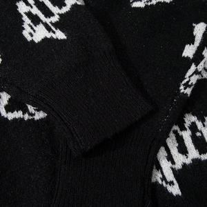 Nouveauté 2025 – Cardigan en tricot jacquard personnalisé pour homme, col en V, coupe ample, chaud, pour l'automne et l'hiver - Product Image 3