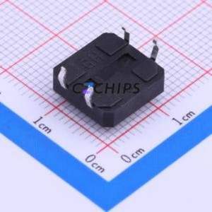 TSA121G50-250 Tactile Switch Through hole Component (THT) Switch Single Pole Single Throw Round Button 2.5N Through Hole - Product Image 2