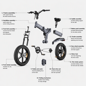 Bicicleta Eléctrica de Montaña <span class=keywords><strong>ENGWE</strong></span> X26, 48V 1000W, Neumáticos Anchos, Cuadro de Aluminio, 8 Velocidades, Batería Doble, Todo Terreno - Product Image 5