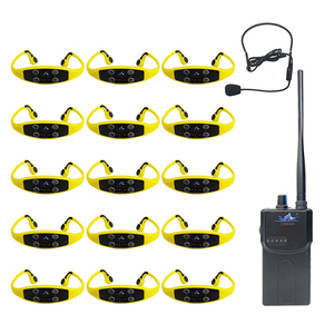 Set di allenamento per il nuoto in tempo reale 1 con trasmettitore H900 Multi-nuotatore 15 cuffie con Clip per il naso e Set di tappi per le orecchie - Product Image 4