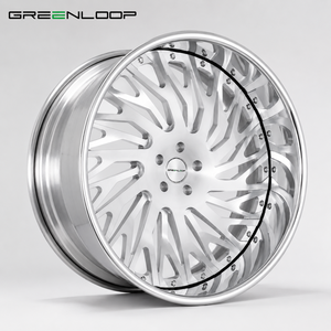 GREENLOOP ล้อฟอร์จ 2/3 ชิ้น ขนาด 24X10 24X9 26X10 26x10 28X9 28x10 5x127 5x120.65 มม. สำหรับรถ 1990 Caprice Impala C1500 <span class=keywords><strong>1980</strong></span> Cutlass - Product Image 6