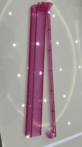 Règle de Mahjong en Acrylique Rose 52cm – Outil de Jeu Moderne et Portable pour Table - Product Image 3