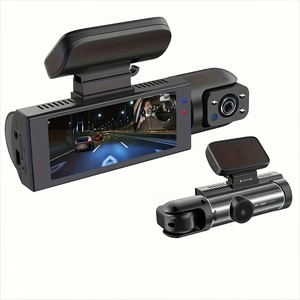 1080P doppia videocamera Dash <span class=keywords><strong>Cam</strong></span> per auto con registrazione in Loop per visione notturna con schermo ip da 3.16 pollici e obiettivo grandangolare - Product Image 6