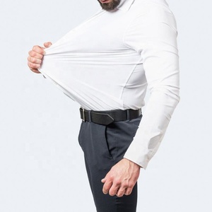 <span class=keywords><strong>Camicia</strong></span> Coreana <span class=keywords><strong>Slim</strong></span> <span class=keywords><strong>Fit</strong></span> Elasticizzata da <span class=keywords><strong>Uomo</strong></span>, <span class=keywords><strong>Camicia</strong></span> Sottile Casual Elegante per Affari - Product Image 3
