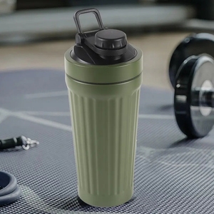 Botella de Agua Deportiva de 750 ml (25 oz) para Proteínas, de Acero Inoxidable, Libre de BPA, a Prueba de Fugas, Aislada, para Gimnasio, Viajes y Deportes, Venta al Por Mayor OEM - Product Image 2