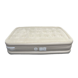 All'ingrosso di alta qualità gonfiabile floccaggio letto matrimoniale - Product Image 1