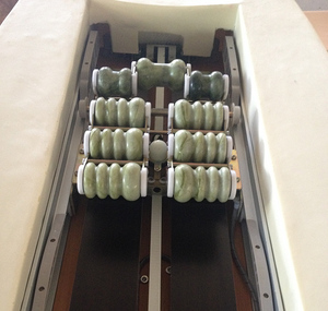 Cama de Masaje Eléctrica de <span class=keywords><strong>Jade</strong></span> para Todo el Cuerpo, con Calor Infrarrojo, para el Cuidado de la Columna Vertebral, Estilo Japonés, Coreano y Tailandés - Product Image 2