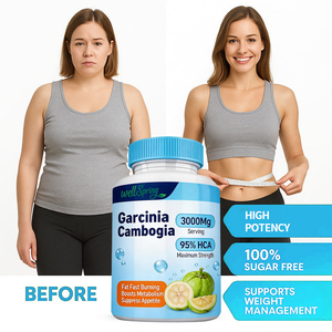 Soutient le métabolisme, améliore la combustion des graisses, soutient l'appétit, booste l'énergie, capsules de Garcinia Cambogia naturelles de haute qualité - Product Image 3