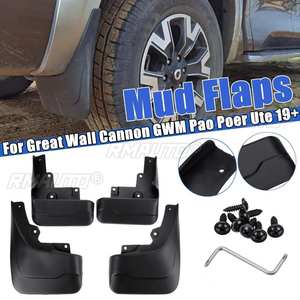 Garde-boue pour Great Wall Cannon GWM Pao Poer Ute 4x4 2019-2022, garde-boue anti-éclaboussures, garde-boue avant ou arrière - Product Image 1