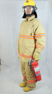 Combinaison à bande réfléchissante ignifuge, protection contre les flammes, aramide, garde-feu, film de protection - Product Image 3