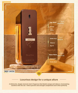 น้ำหอม Golden Millionaire Prive Men Spray ขนาด 100 มล. กลิ่นหอมติดทนนาน Eau De Parfum กลิ่นไม้หอมเย้ายวนใจ กลิ่นหนัง ขายส่ง - Product Image 5