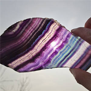 Commercio all'ingrosso <span class=keywords><strong>di</strong></span> Vendita Calda Arcobaleno Fluorite Fette <span class=keywords><strong>di</strong></span> Massima Raw Naturale <span class=keywords><strong>Cristallo</strong></span> <span class=keywords><strong>Di</strong></span> Quarzo <span class=keywords><strong>Lastra</strong></span> Per La Decorazione - Product Image 4