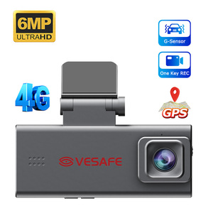 Estacionamiento marcha atrás 4G HD GPS Radar Dash Camera con visión nocturna G-<span class=keywords><strong>Sensor</strong></span> Alarma Sistema de reproducción de video remoto Cámara de estacionamiento - Product Image 1