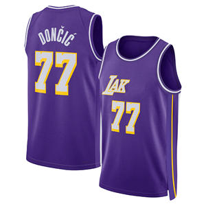<span class=keywords><strong>Los</strong></span> <span class=keywords><strong>Angeles</strong></span> เสื้อ2025/26ใส่ได้ทั้งชายและหญิง77 # doncic 23 # James 15 # reaves 9 # James JR 24 # Bryant 34 # oeal stitched Basketball jerseys - Product Image 2