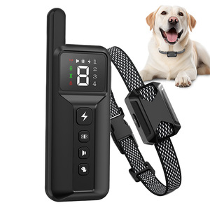 Collier intelligent télécommandé pour dressage de chien, équipement d'entraînement à choc électrique pour animaux de compagnie, noir, modèle individuel en ABS - Product Image 1