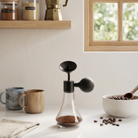 Bouteilles en verre avec pulvérisateur à pompe pour test d'arômes de café, huiles essentielles, thé, parfum, estampage à chaud, testeur d'odeurs WANJING