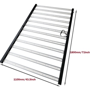 Đèn <span class=keywords><strong>LED</strong></span> trồng cây quang phổ toàn diện 1200W 4x6ft dùng cho thủy canh, sử dụng đèn <span class=keywords><strong>Samsung</strong></span> LM301B, thân nhôm, thích hợp cho giai đoạn ra hoa - Product Image 2