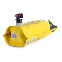 Pochette Doypack avec valve Vitop, double fond, impression héliogravure pour eau, vin, jus - Sac laminé en aluminium jetable