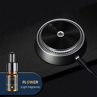 Diffuseur de parfum d'ambiance silencieux personnalisé pour voiture, machine à parfum d'intérieur rechargeable, diffuseur d'huiles essentielles