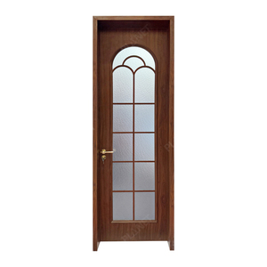 <span class=keywords><strong>Porte</strong></span> battante simple en bois personnalisée pour hôtel de luxe français, idéale pour l'entrée de jardin, véranda, cuisine ou extérieur avec vitrage – pour l'entrée - Product Image 3